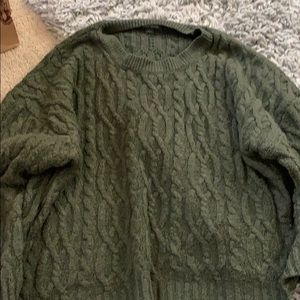 wild fable green sweater